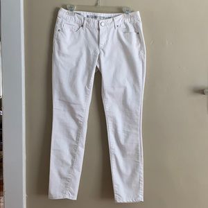Supply Co Jeans White Ankle Skinny 5 Pocket Denim Size 7